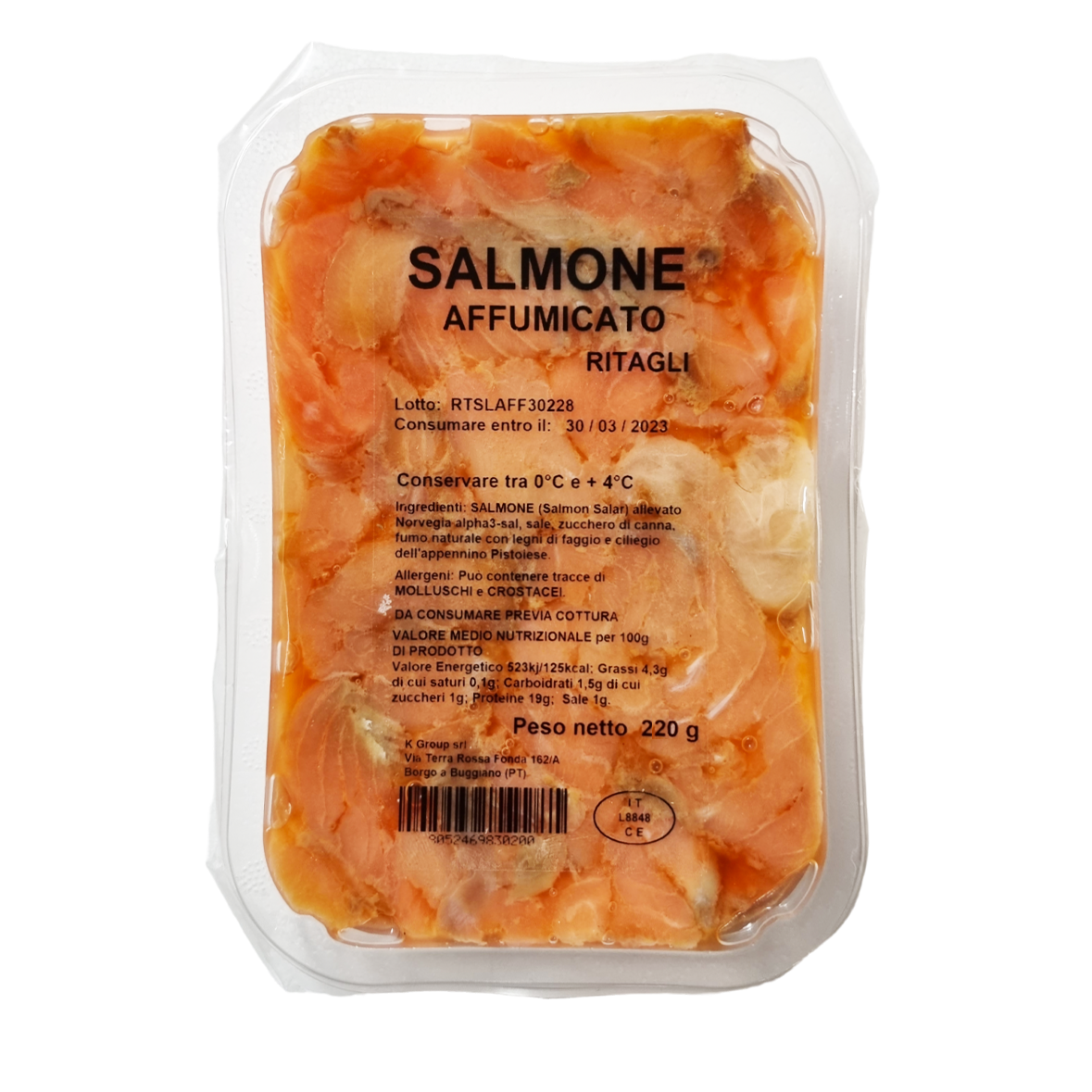 Salmone Affumicato RITAGLI 200g
