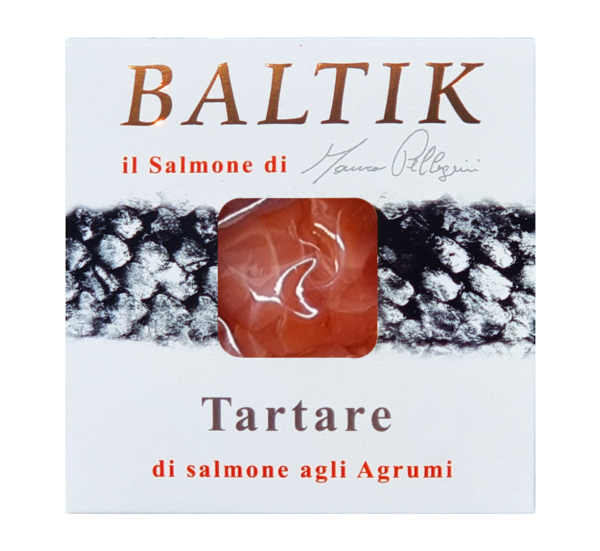 Tartare di Salmone Baltik agli Agrumi 150g