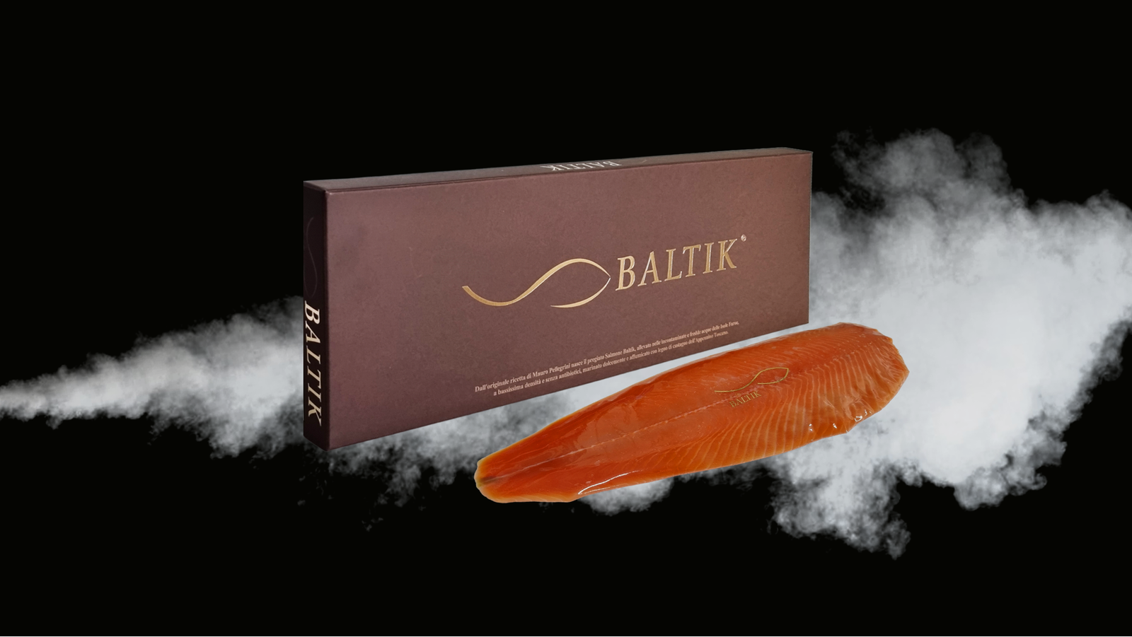 Salmone affumicato Baltik 1kg con Astuccio Confezione Regalo