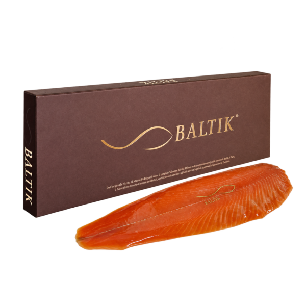 Filetto di salmone affumicato BALTIK con astuccio regalo